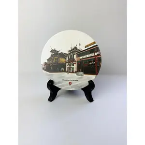 Chinatown Los Angeles Ceramic Coaster