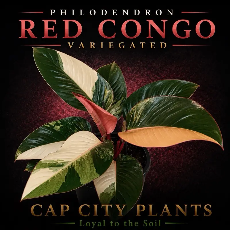 Philodendron Red Congro Var Tissue Culture