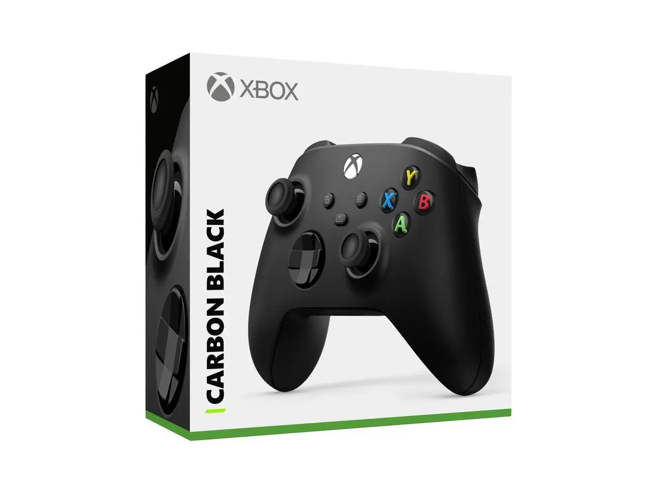 Xbox Wireless Controller - Carbon Black for Xbox Series X|S, Xbox One, and Windows Devices