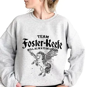 Team Foster-Keefe Sweatshirt, Keeper of the Lost Cities Shirt, Shannon Messenger, Foxfire Academy Shirt, KOTLC, Book Lovers Gifts