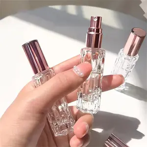 10ml Mini Perfume Spray Bottle, 1 Set Including Portable Travel Liquid Perfume Container and Perfume Funnel, Home Fragrance for Women & Men