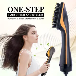 Multifunctional Hair Styling Tool, / Hot Air Brush Comb, Straightener & Curler, Thermal Brush Straightener, Us Plug, New Condition, No Built-In Battery, Straightening Bristle