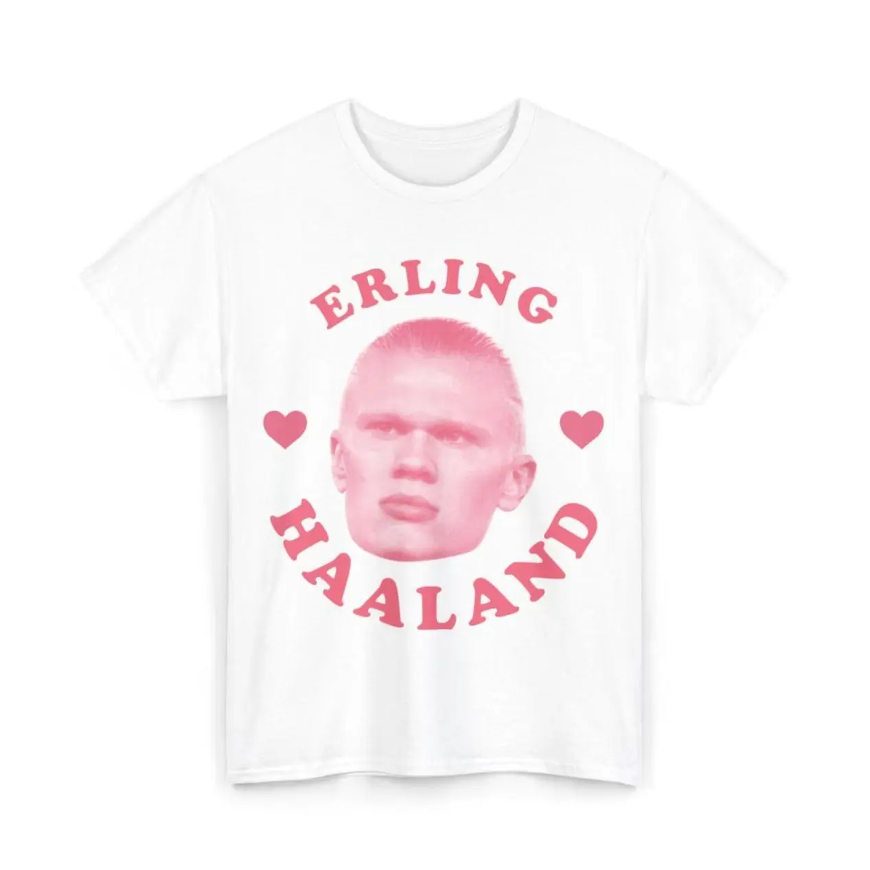 Pink Erling Haaland Unisex T-shirt, Funny Soccer Football crewneck sweatshirt, shirt SDL