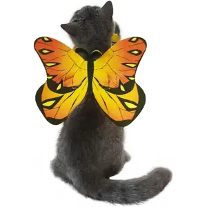 Pet  Bat Wings for Halloween Party Decoration, Puppy  Leads  Bat Costume,Cute Puppy  Dress Up Accessories