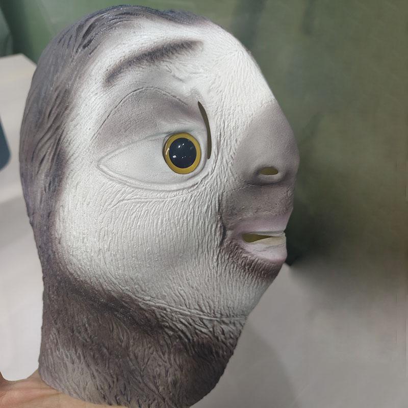 Halloween Props Crazy Zootopia Lightning Sloth Latex Mask Party Dress Up Headset Funny Sloth Latex Animal Headset Mask favor