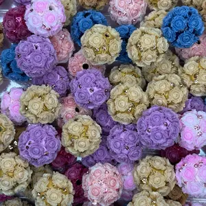 10pc - Fancy Beads for Beadable Pen in Assorted Colors with Sparkling Accents