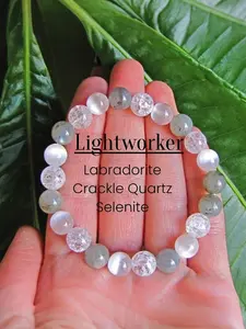 Healing Energy Crystal Stone Bracelet, Dainty Crystal Bracelet, Fashionable and Versatile Design Suitable for Wearing at Any Time, Gift for Friends