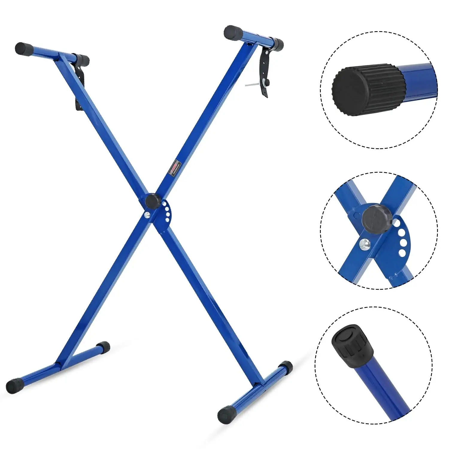 5 Core Keyboard Stand X Shape Height Adjustable Foldable Portable Key Board DJ Controller Stands