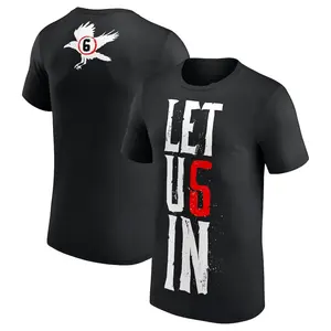 Men's Black Wyatt Sicks Let Us In T-Shirt Professional Wrestler Tee For Man and Woman Unisex T-Shirt, Hoodie