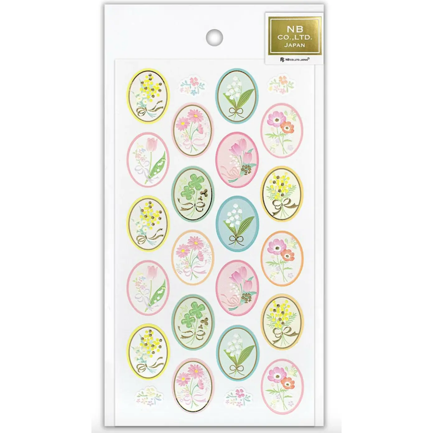 Spring Stickers with Pearl Silk Printing, Gold Foil Stamping, Embossing, Embossed Look & 3-Dimensional Effect Floral Designs - DIY Scrapbooking Supplies for Hobby Enthusiasts (Toys & Hobbies Category), Three-Dimensional Effect