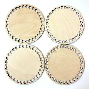 Wooden Base-6 inch (10mm holes)
