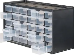 Storage Organizer, 30 Small Drawer Modular Storage System, Easily Stackable