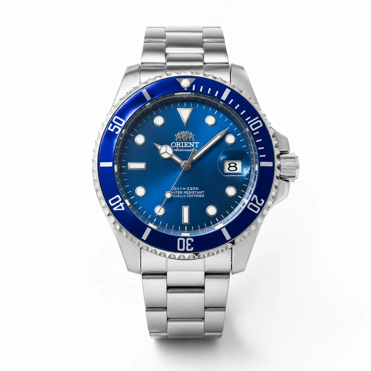 Men's Classic Round Stainless Steel & Leather Automatic Mechanical Watch - Waterproof, Automatic Locking, Anytime Ideal Men's Gift