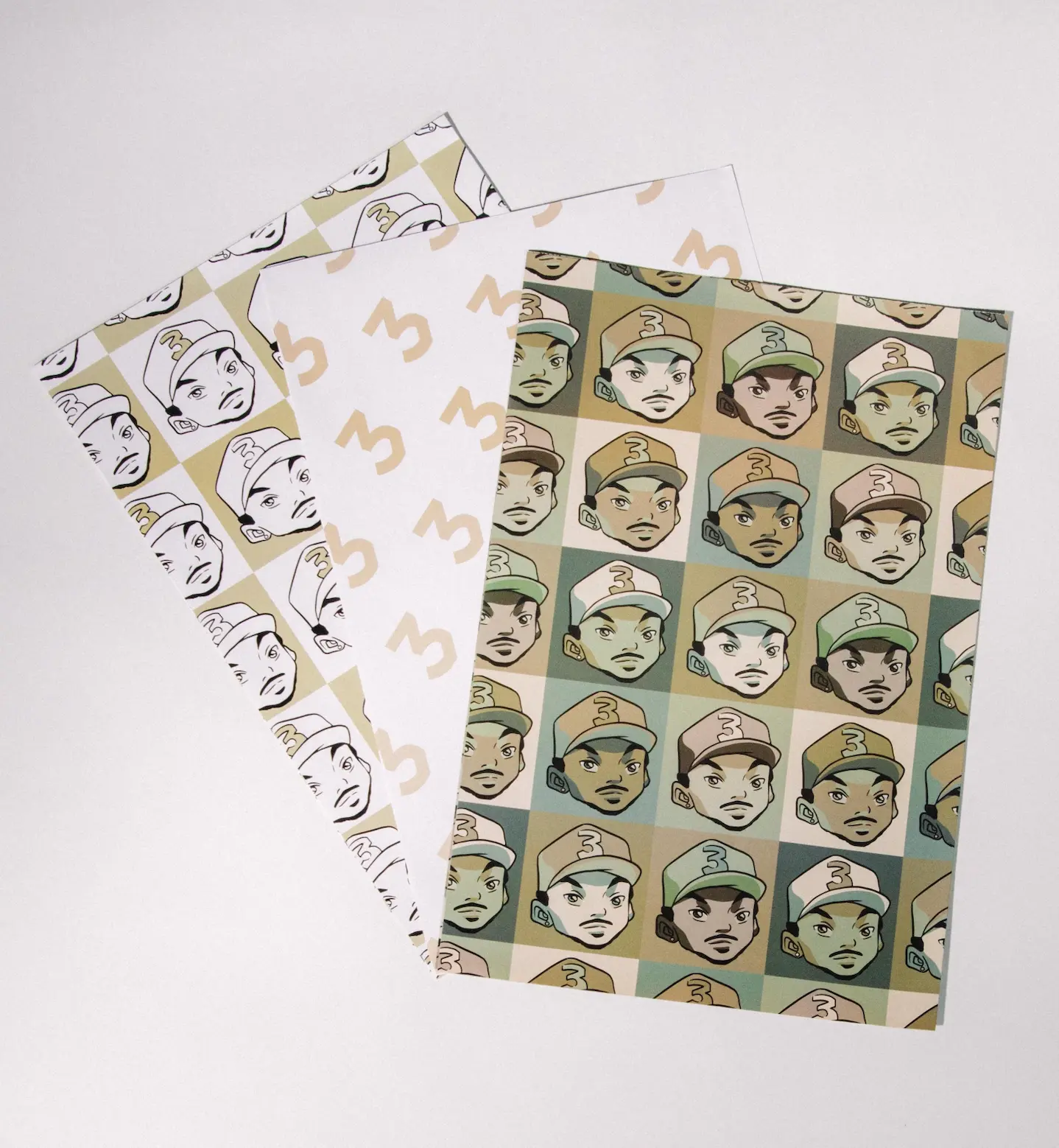 Monogram Chance Wrapping Paper