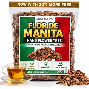 Flor de Manita Herbal Tea Devils Hand Flower Herbal Tea 4 oz (113 g) Chiranthodendron Pentadactylon 100% Natural Flor de Manita – Traditional Loose Leaf Tea Caffeine-Free, IMPORTED FROM MEXICO