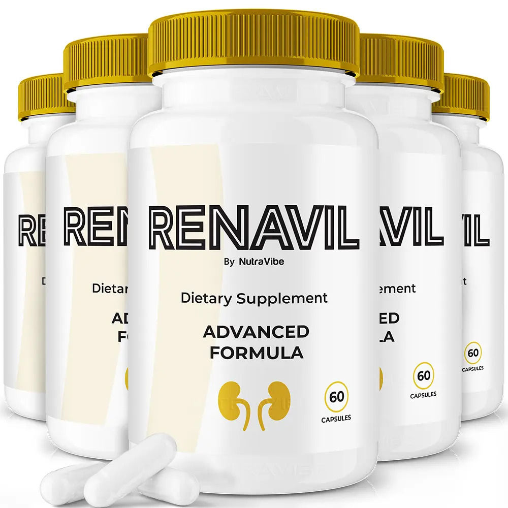 5 Pack: Renavil Advanced Formula