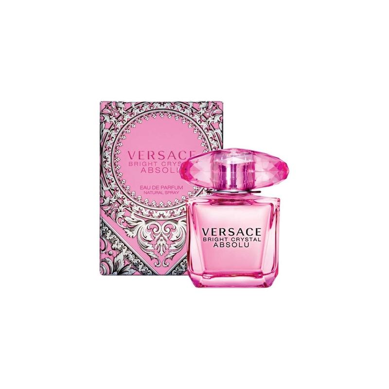 Versace Eros Bright Crystal Absolu for Women 3.0 oz & 1.7 oz Eau de Parfum Spray - Long Lasting Fruity Sweet Floral Fragrance with Rose & Vanilla Notes