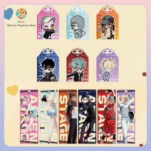 New Genuine Alien Stage Blind Box Alien Stage Badge Blind Box Pin 3rd Anniversary Mizi Till Luka Sua Acrylic Stand Gift Toy
