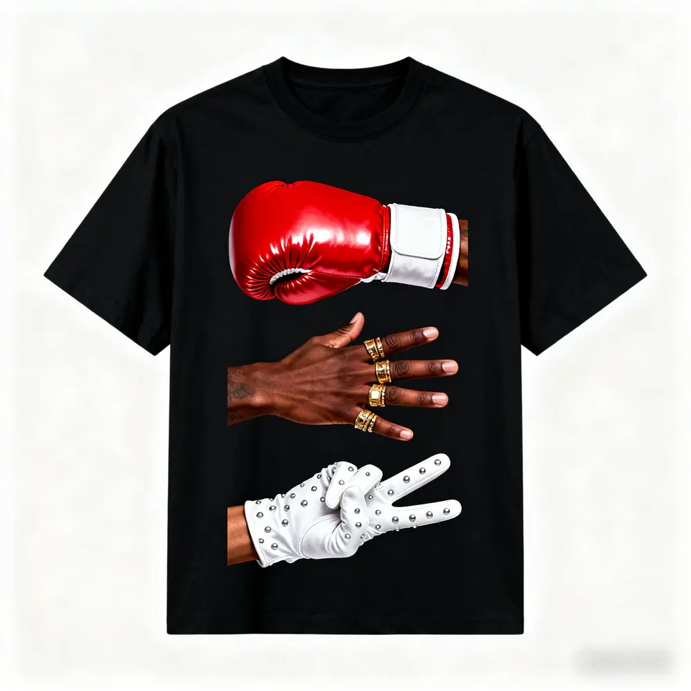 Men's "3 Mikes" Inspired Funny T-Shirt - Retro Graphic Short-Sleeve Menswear Top with Comfortable Fabric