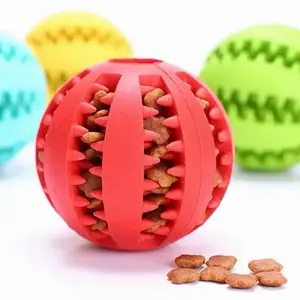Cross-border pet dog leakage toy balls, teething puzzles, anti-boring and biting training toys