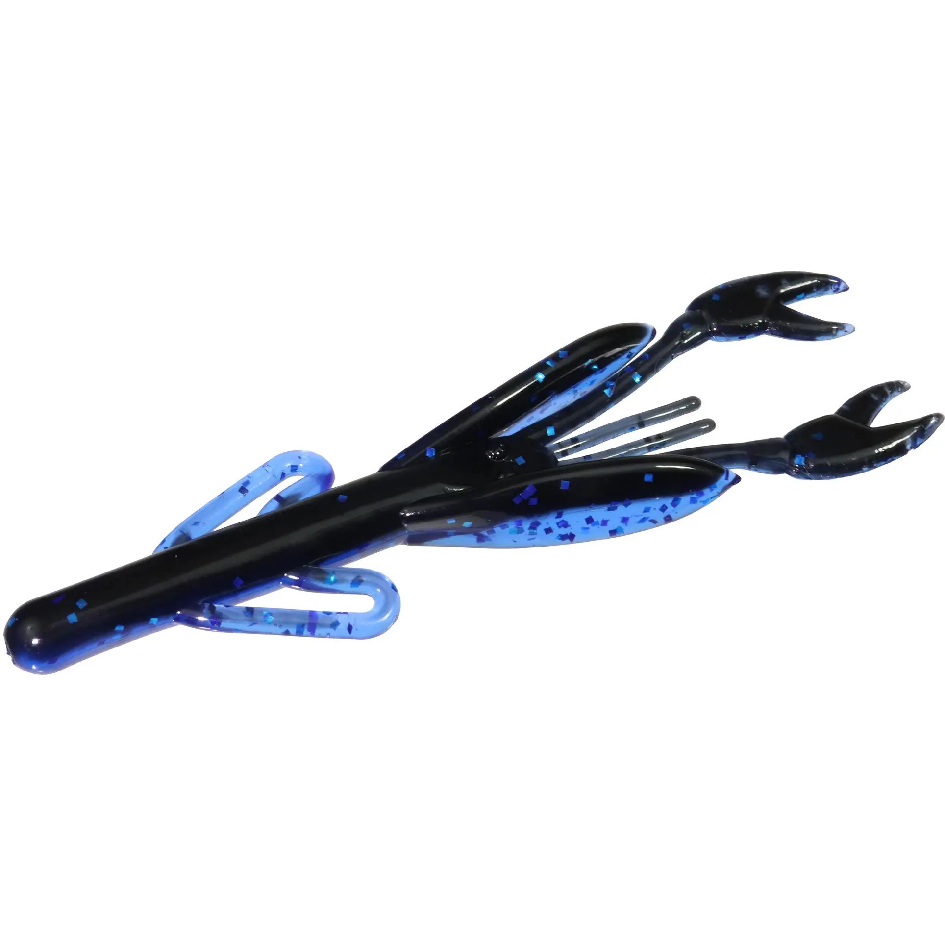 Zoom Baby Brush Crawling Fishing Lure - Pack of 12 4-Inch Soft Plastic Creature Bait, Increased Bulk, Aggressive Action, Jig-Compatible, Carolina Rig, Innovative Design for Bass Fishing, Versatile Use Sports & Outdoor Gear