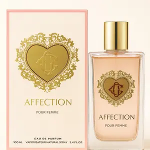 Affection Pour Femme Perfume - 3.4oz - Pistachio Jasmine Raspberry Vanilla Women's Fragrance Eau de Parfum 100ml