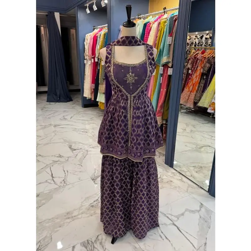 Anjali Sharara Set
