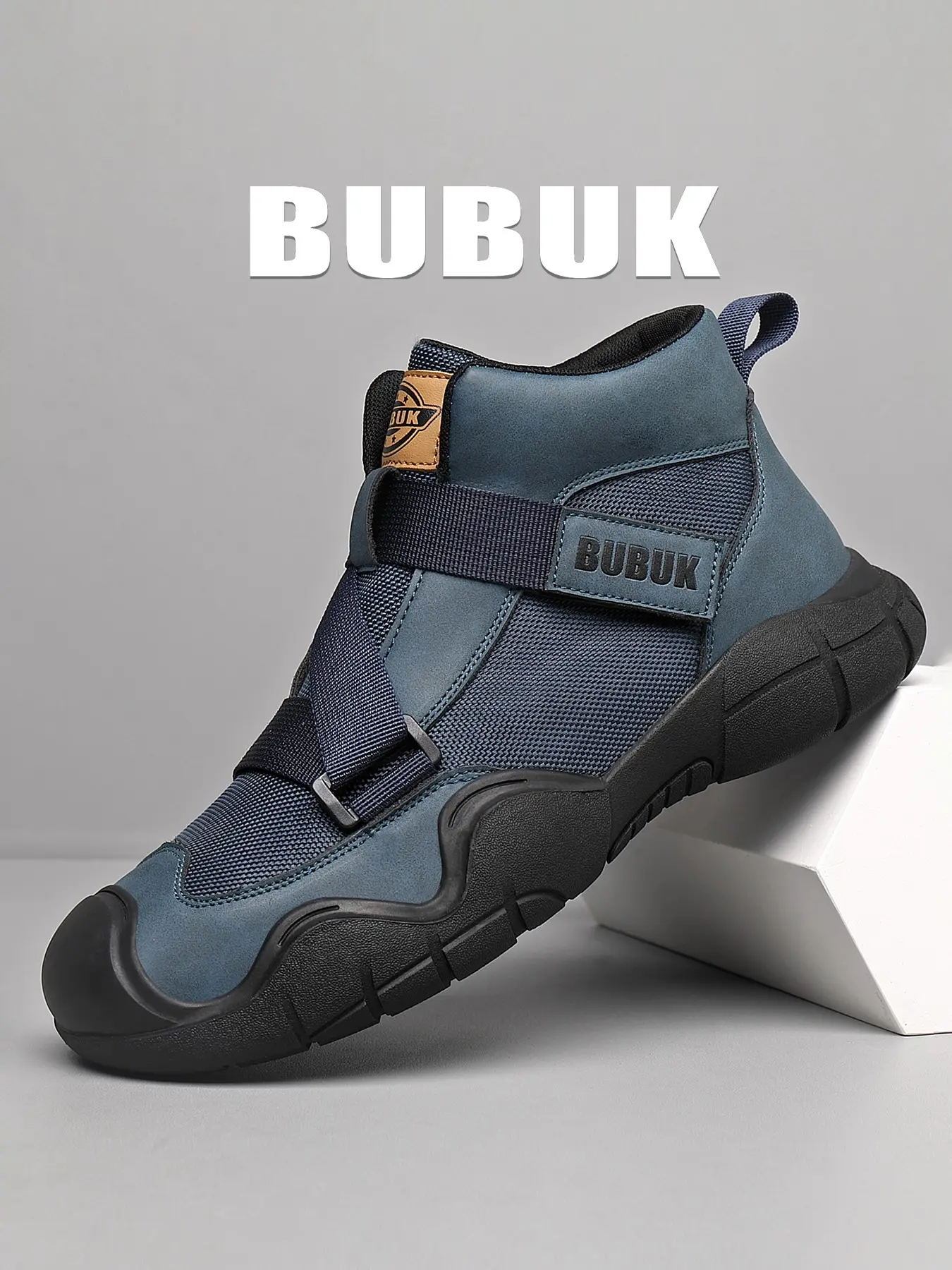BUBUK Fashion Boots, Retro Classic Handmade Design, Breathable Year-Round Use, Durable Outdoor Hiking, Ideal for Everyday Wear, Outdoor Sports, Hiking, Lightweight Hiking Boots, Lightweight Hiking Shoes