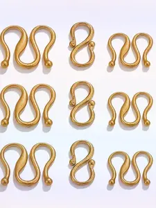 10pcs S Shape M Shape Jewelry Clasps Vintage Style Bracelet Necklace Connector DIY Handmade Accessories