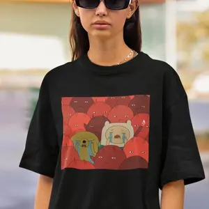 Adventure Time Finn and Jake Unisex Tshirt_1_1