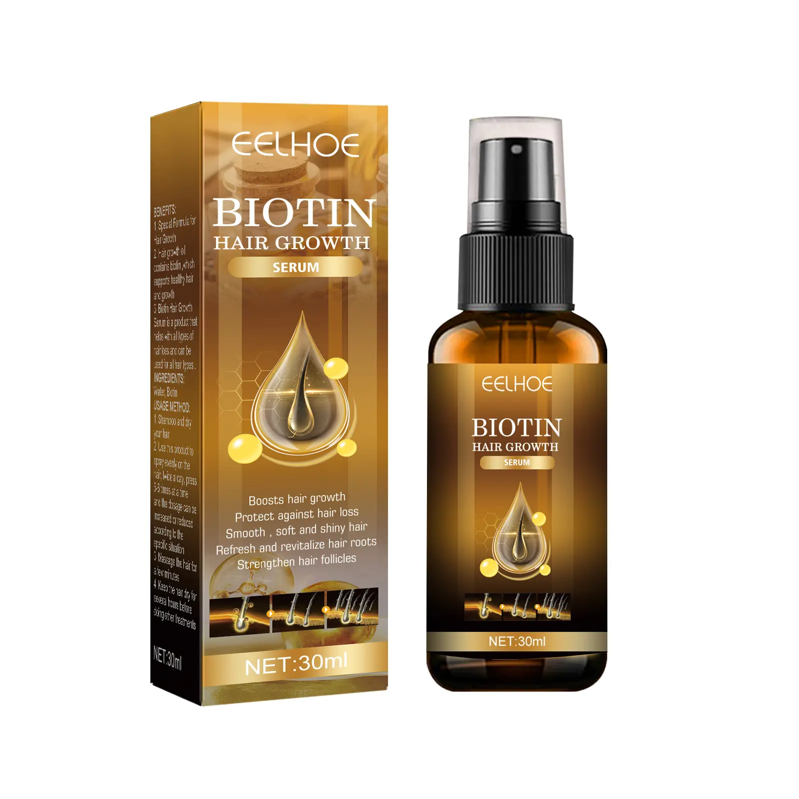 EELHOE Biotin Hair Growth Spray 30ml
