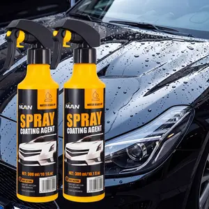 NUAN nano car coating spray - 300ml Fast-Acting Car Paint Polish & Sealant, Long-Lasting Hydrophobic Protection, Anti-Stain & Anti-Fading, Perfect for Daily Car Care