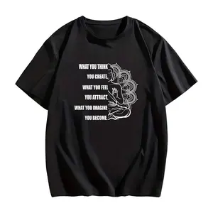 Law of Attraction Inspired Buddha Meditation Shirt for Positive Energy
