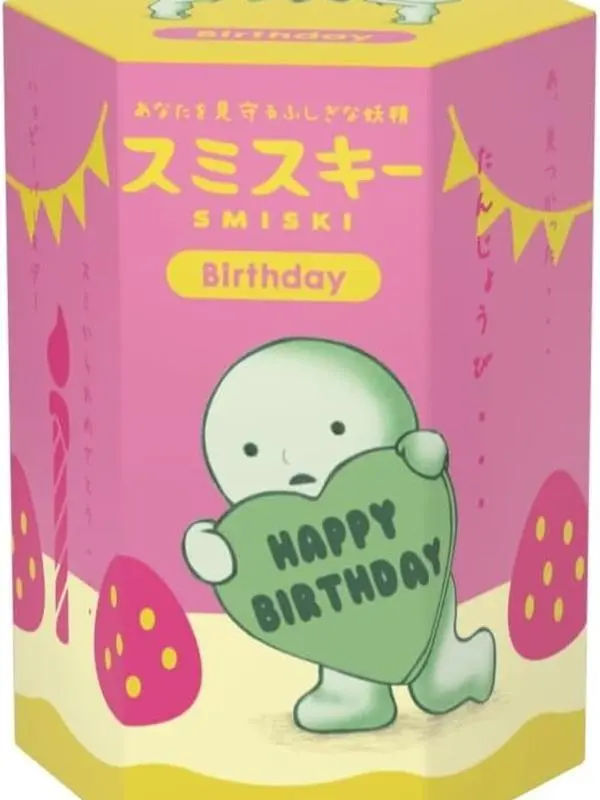 Smiski Mini Glow Figure Blind Box Birthday series Smiski Mini Glow Figure Blind Box Birthday series