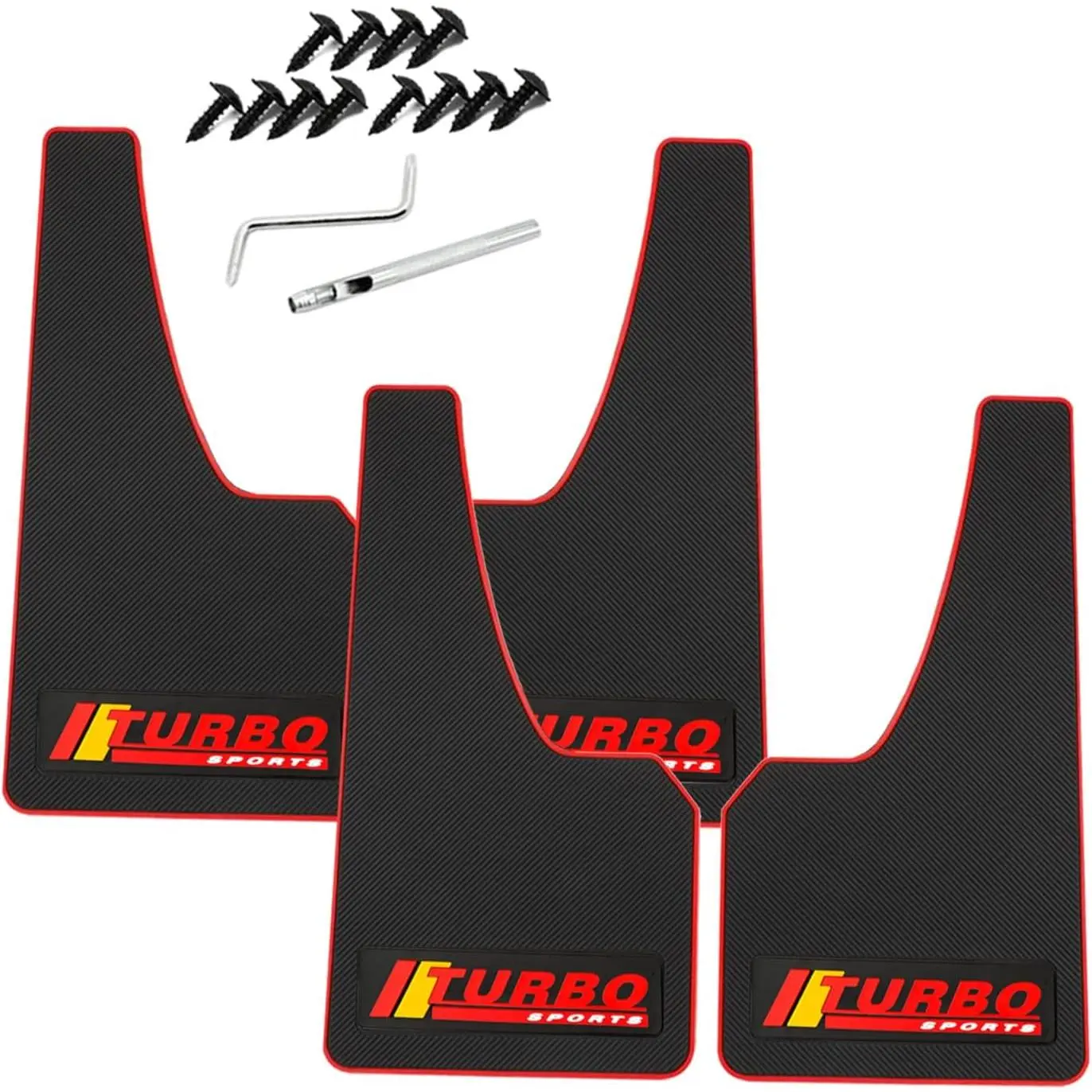 Black With Red Edges-TU