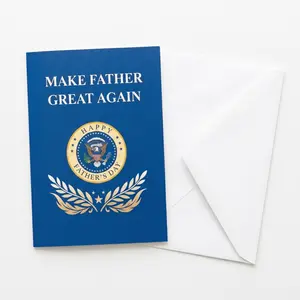 Funny Father’s Day Talking Card for Dad – Musical Joke Greeting Card, Prank Gift for Father