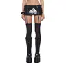 Skull Garter Mini Skirt