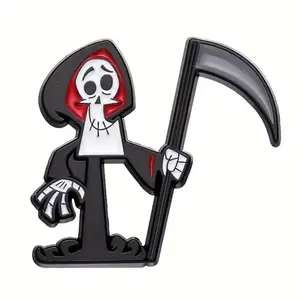 The Grim Adventures Grim Reaper enamel pin