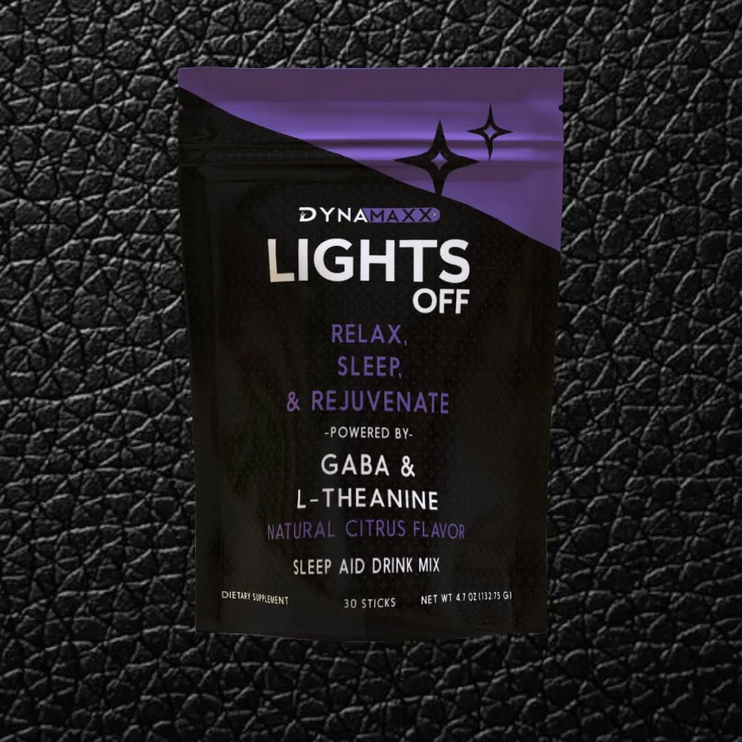 DYNAMAXX LIGHTS OFF Natural SLEEP Supplement - 30 Servings Stick Paks