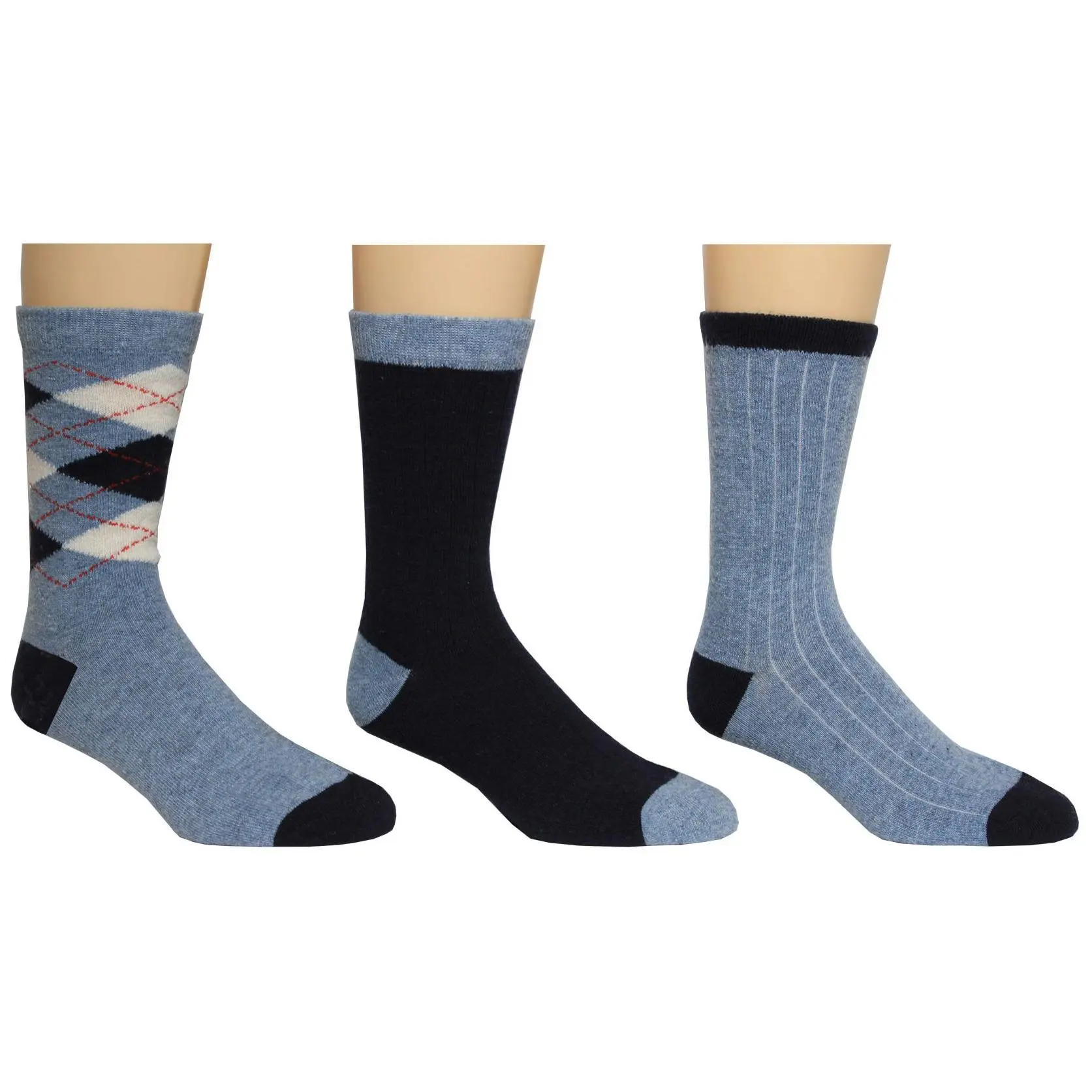 Colours by Alexander Julian Men's Cashmere Wool Blend Socks