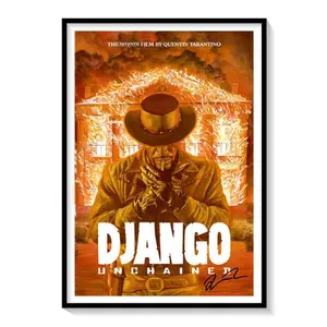 Django Unchained (2012) Movie Poster Art 1 - NO FRAME