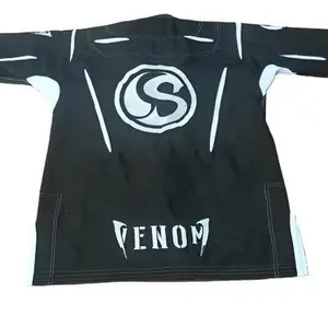 Venom Shredder Gi - Long Sleeve Martial Arts Uniform with Z-Flex Panels & Triple Stitched Lycra Panels for Enhanced Movement and Durability