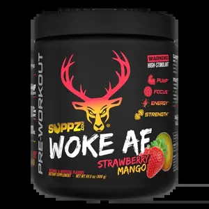 WOKE AF Strawberry Mango Flavor - Suppz Exclusive Amazing taste/works awesome!! 30 servings