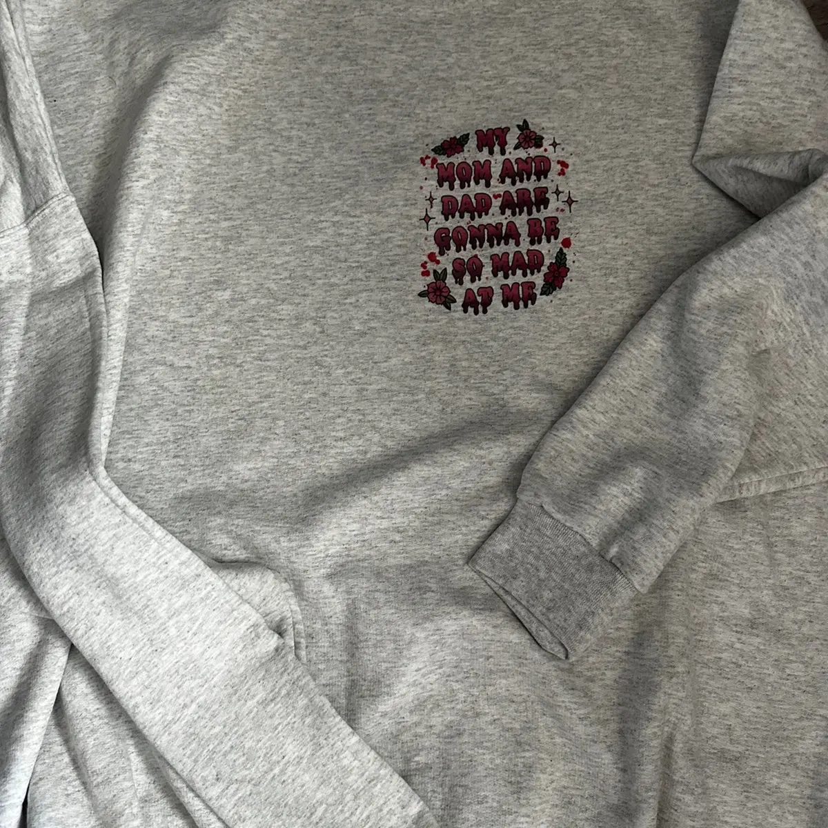 A little woozy horror crew or tee A little woozy horror crew or tee