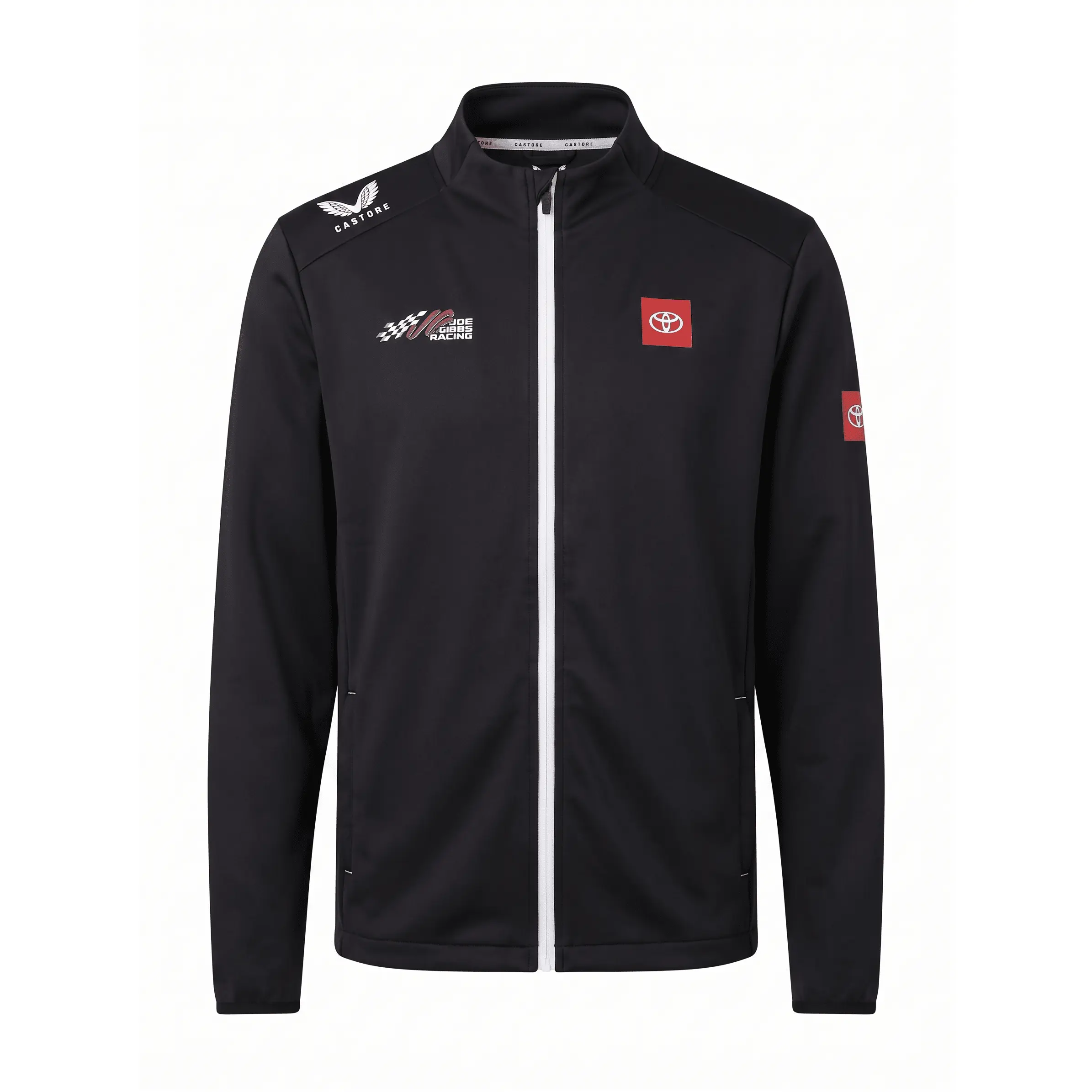 Joe Gibbs Racing Men's Team Softshell Jacket - Caviar Black