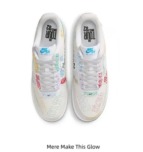 White Low Top City Letter Print Skate Sneakers Lace Up Cushioned Platform Casual Walking Shoes Multicolor Global City Text Graphic Streetwear Non Slip Lightweight Daily Outdoor Fashion Sports Footwear
