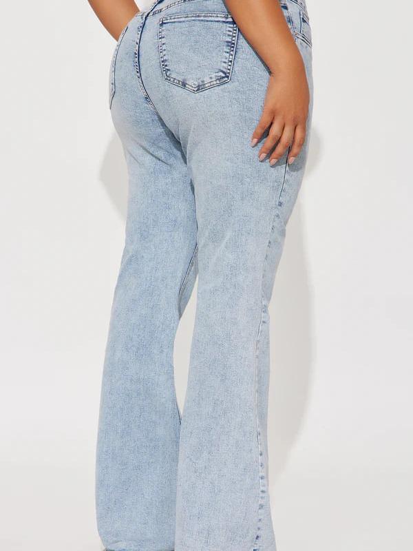 Best Ever Low Rise Flare Jeans - Light Wash