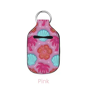 abbyrose Beach Glow Hand Sanitizer Holder Pink