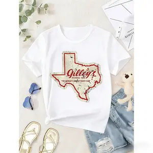 [100% Cotton] Vintage  Pasadena Texas Women'S T-Shirt - Retro Western Style   Short Sleeve Crew Neck Black Tops Womenswear Golf Gift T-Shirt For Men And Women