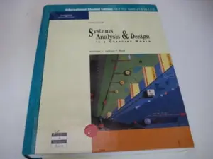 USED-Systems Analysis and Design in a Changing World, Third Edition by John W. Satzinger (Hardcover)